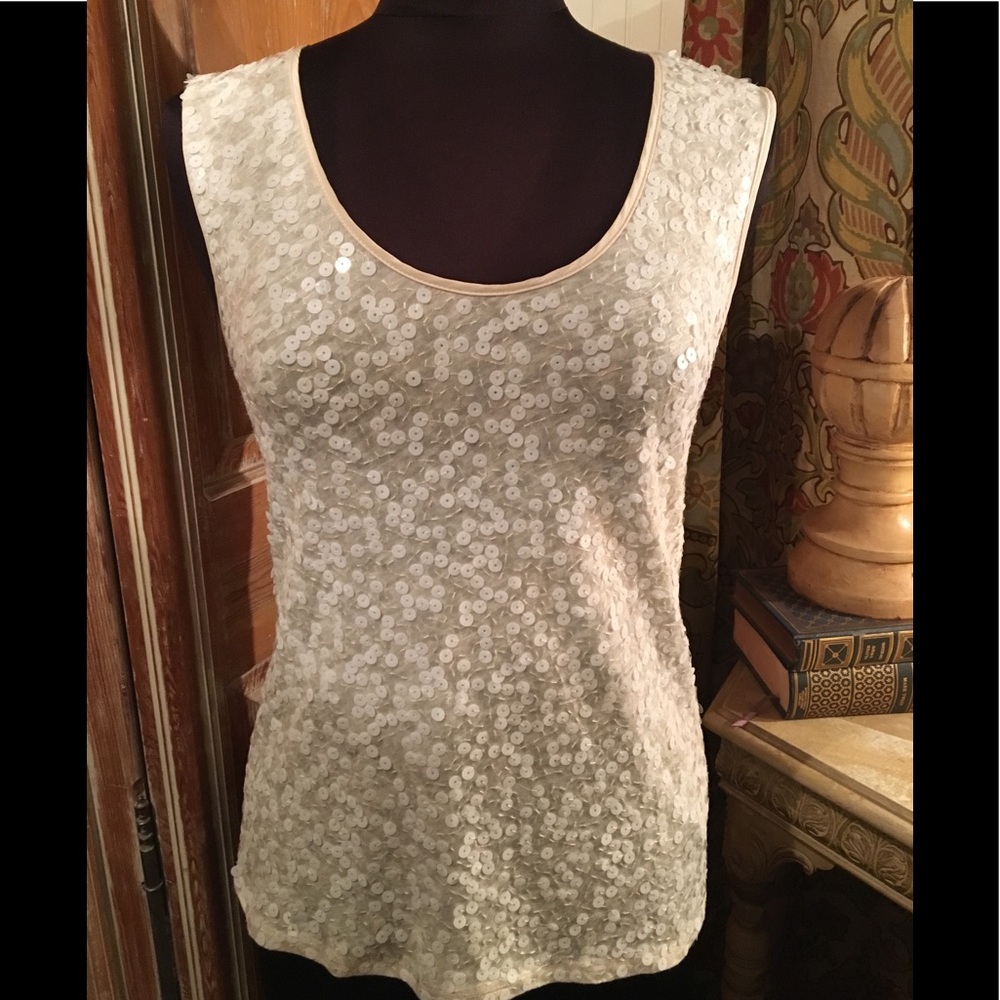 J. Crew sequined tank